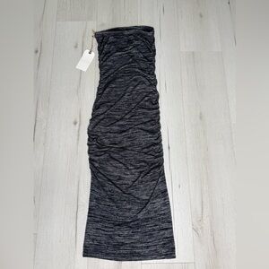 Leith Charcoal Ruched Skirt